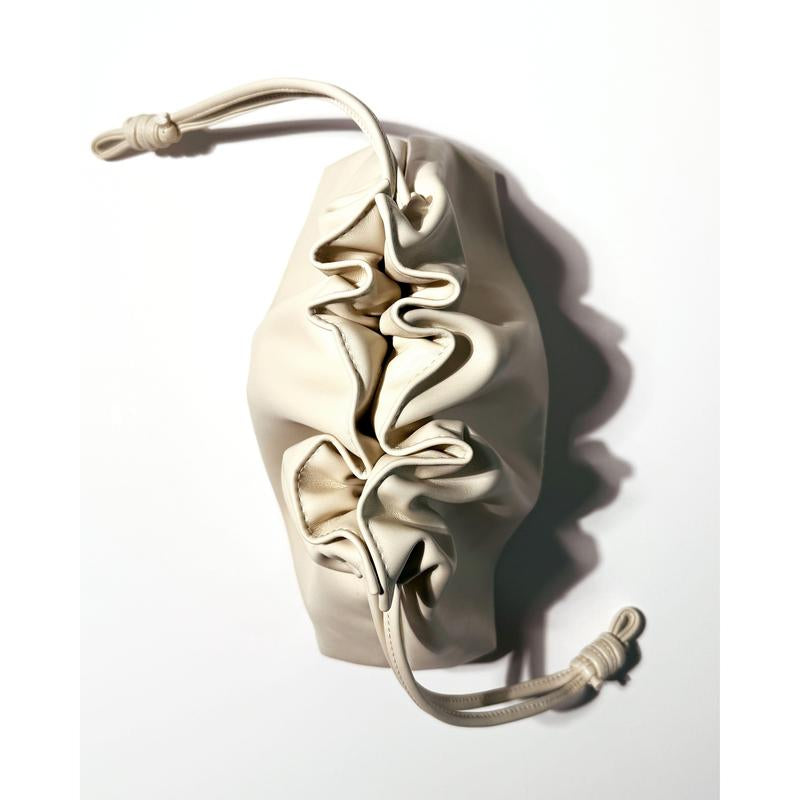 The Elevated Beauty Bag in Cream